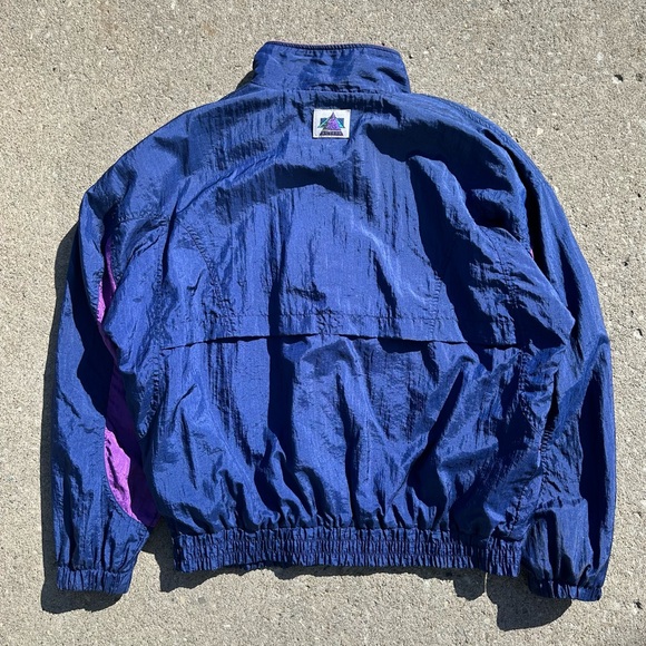 Vintage 80s Asics Windbreaker jacket - Picture 9 of 11